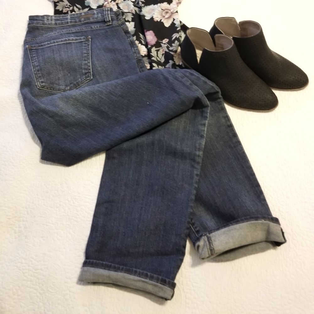 KUT ,dark wash denim, 18W